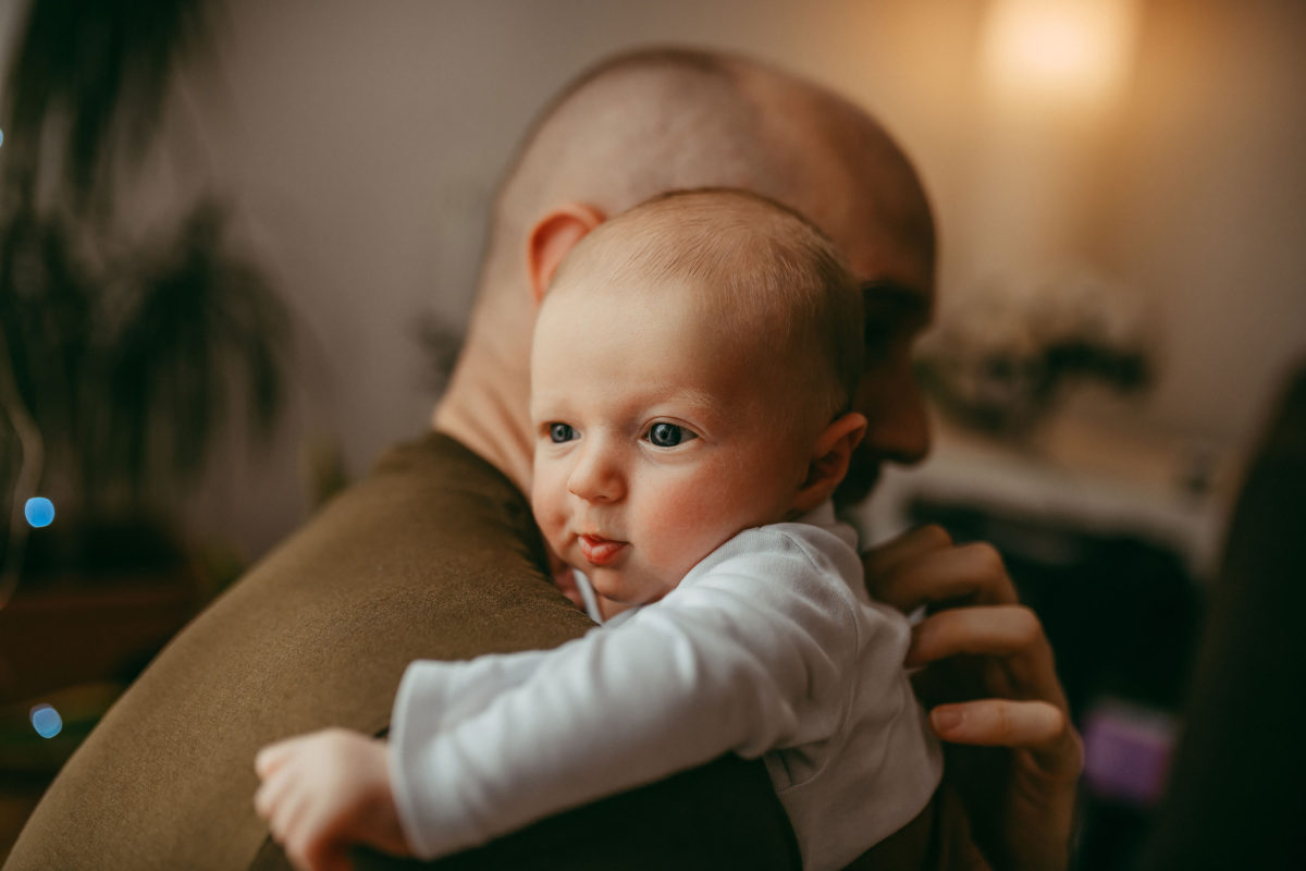 novorozenecké focení doma