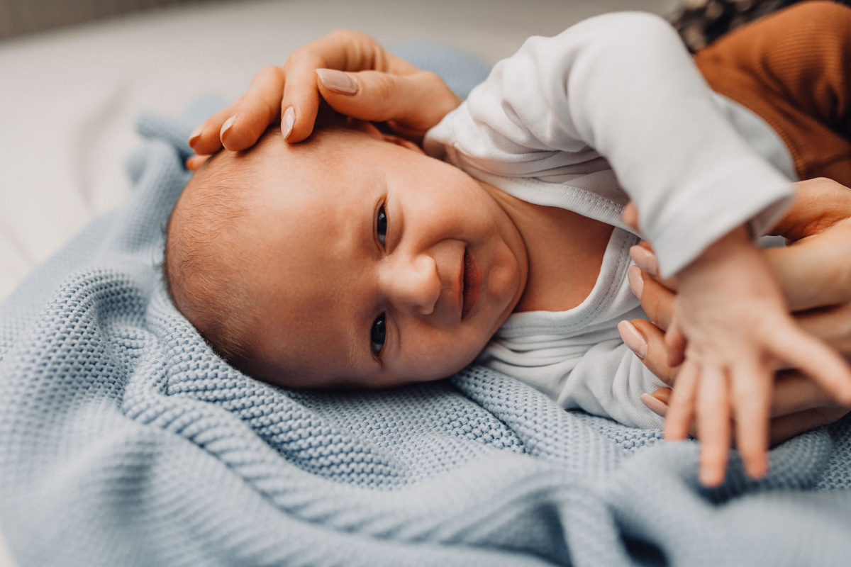 přirozené fotky miminka