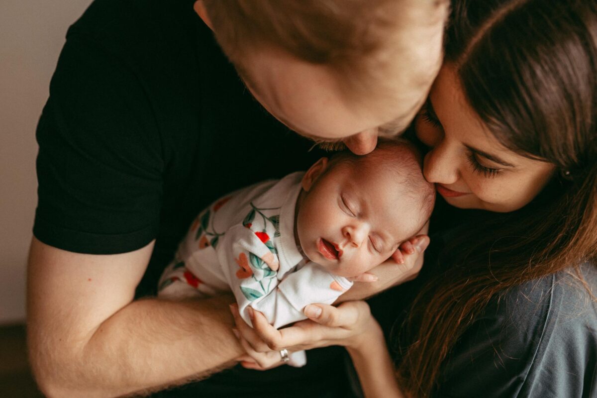 Rodinné focení s miminkem