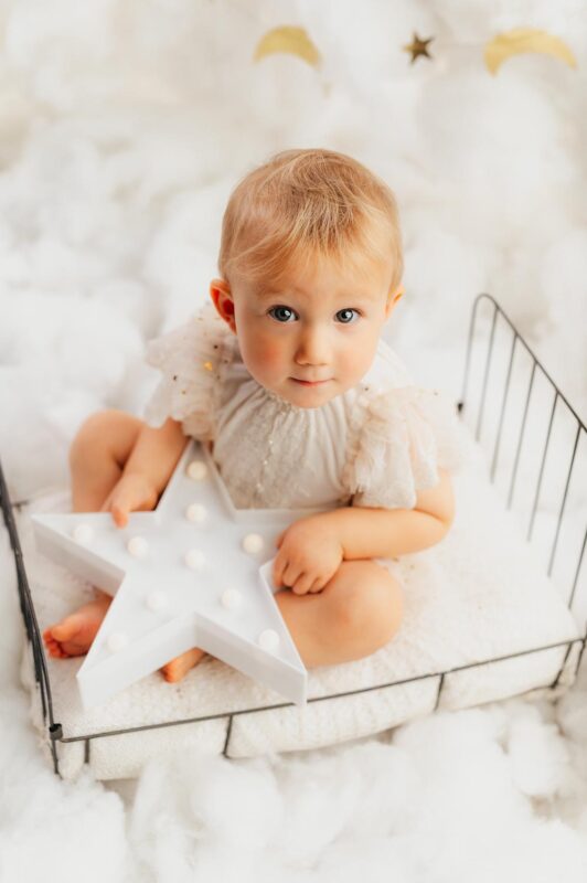 vánoční focení dětí