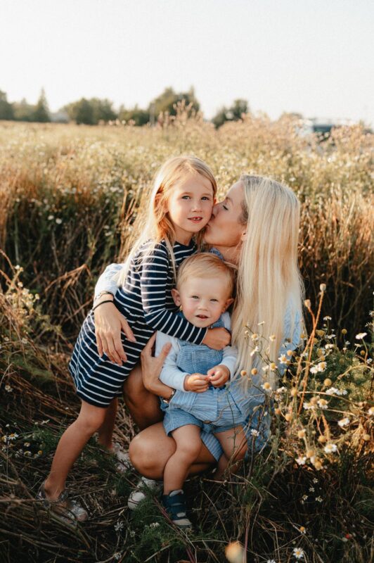 rodinné focení venku