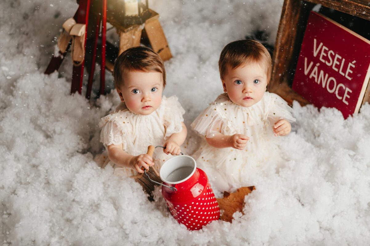 vánoční focení dětí 2022