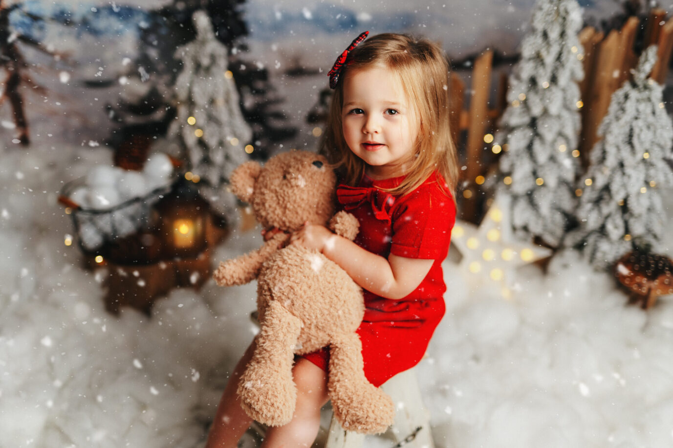 vánoční focení dětí praha