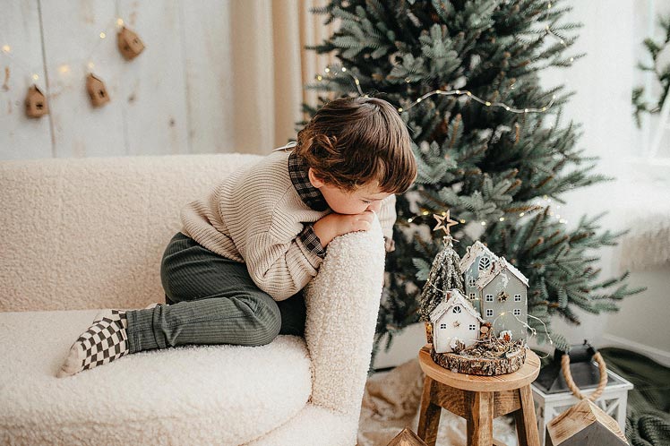 family photoshoot christmas