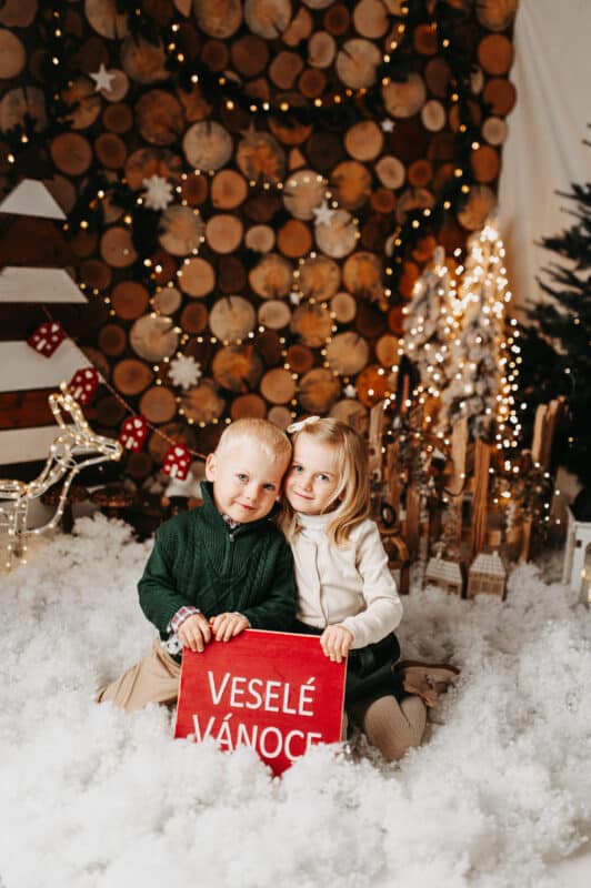 vánoční mini focení praha