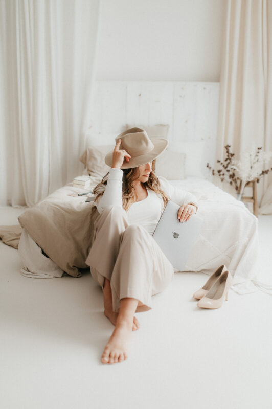 business focení v ateliéru