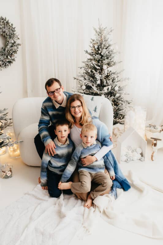 vánoční focení praha